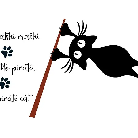 Pri Piratski Macki - At The Pirate Cat - Dal Gatto Pirata * Koper